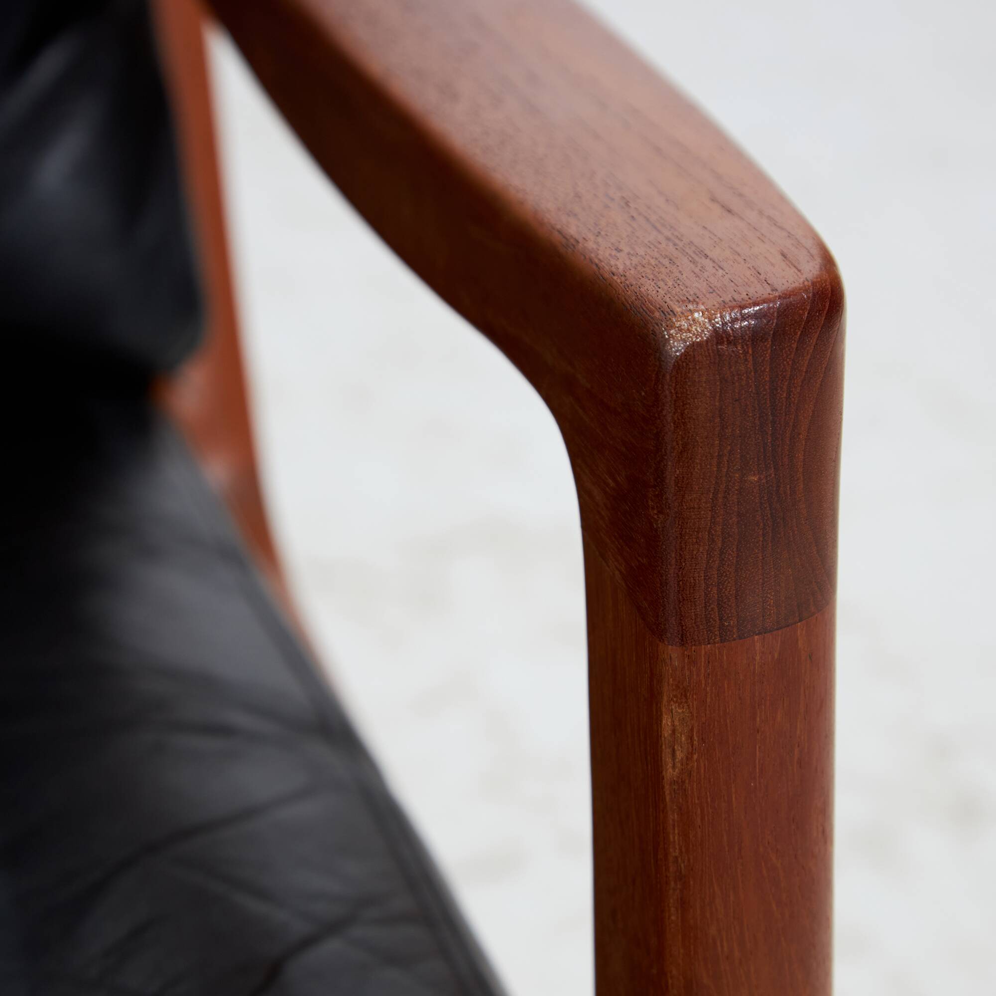 Senator Leather Sofa Set by Ole Wanscher for France & Søn, 1960s, Set of 3 (MK10221)