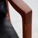 Canapé Senator en Cuir par Ole Wanscher pour France & Søn, 1960s, Set de 3 (MK10221)