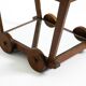 Beautiful, unique 1930s tea trolley bar cart made of solid oak wood