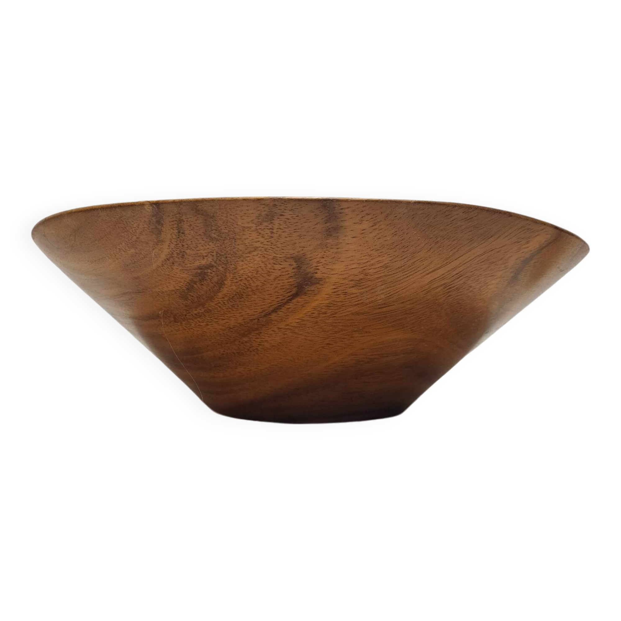 Exotic wood salad bowl