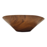 Exotic wood salad bowl