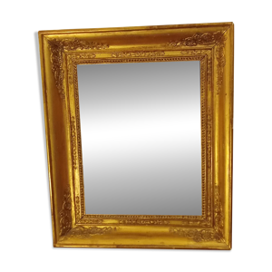 ancien miroir doré