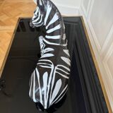 Italian ceramic, Zebra, 1960s