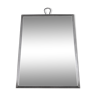 Classic hanging silver mirror massif early 20th - 22 x 29 cm