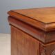 Victorian buffet in mahogany with 3 drawers, Italy, 19th century.