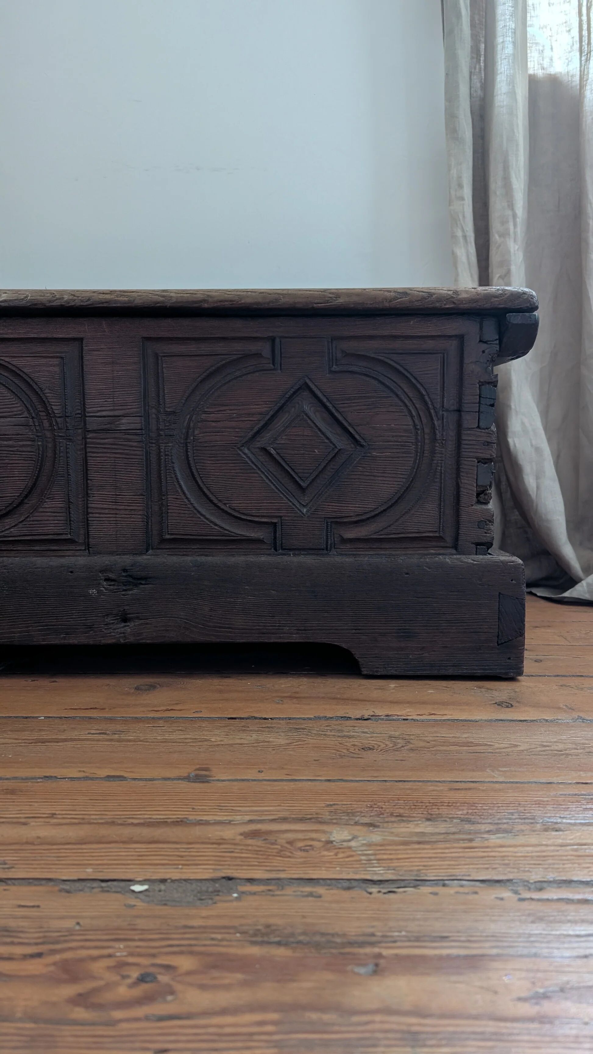 Wooden chest
