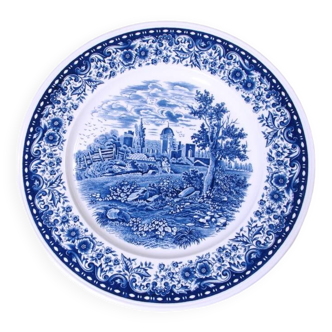 ROUND DISH VILLEROY & BOCH BLUE CASTLE