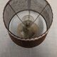Vintage bedside lamp in glazed sandstone from the 50s/60s