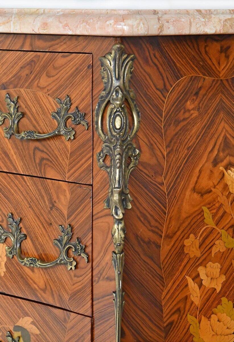 Louis XV style chest of drawers