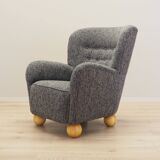 Grey armchair, Scandinavian design, production: Denmark