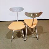 Chaises d' appoint Piu de Bonaldo, années 1990