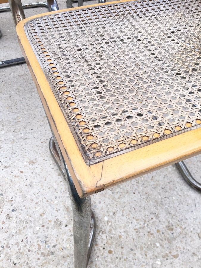 9 Marcel Breuer, model B32 to restore chairs