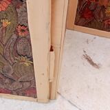 Vintage fabric screen
