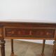 Rare - portfolio game table in marquetry and decorative bronze - Louis XVI style - Early 1900
