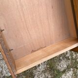 Vintage chest of drawers compass feet