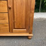 English wooden chest of drawers from the 80s