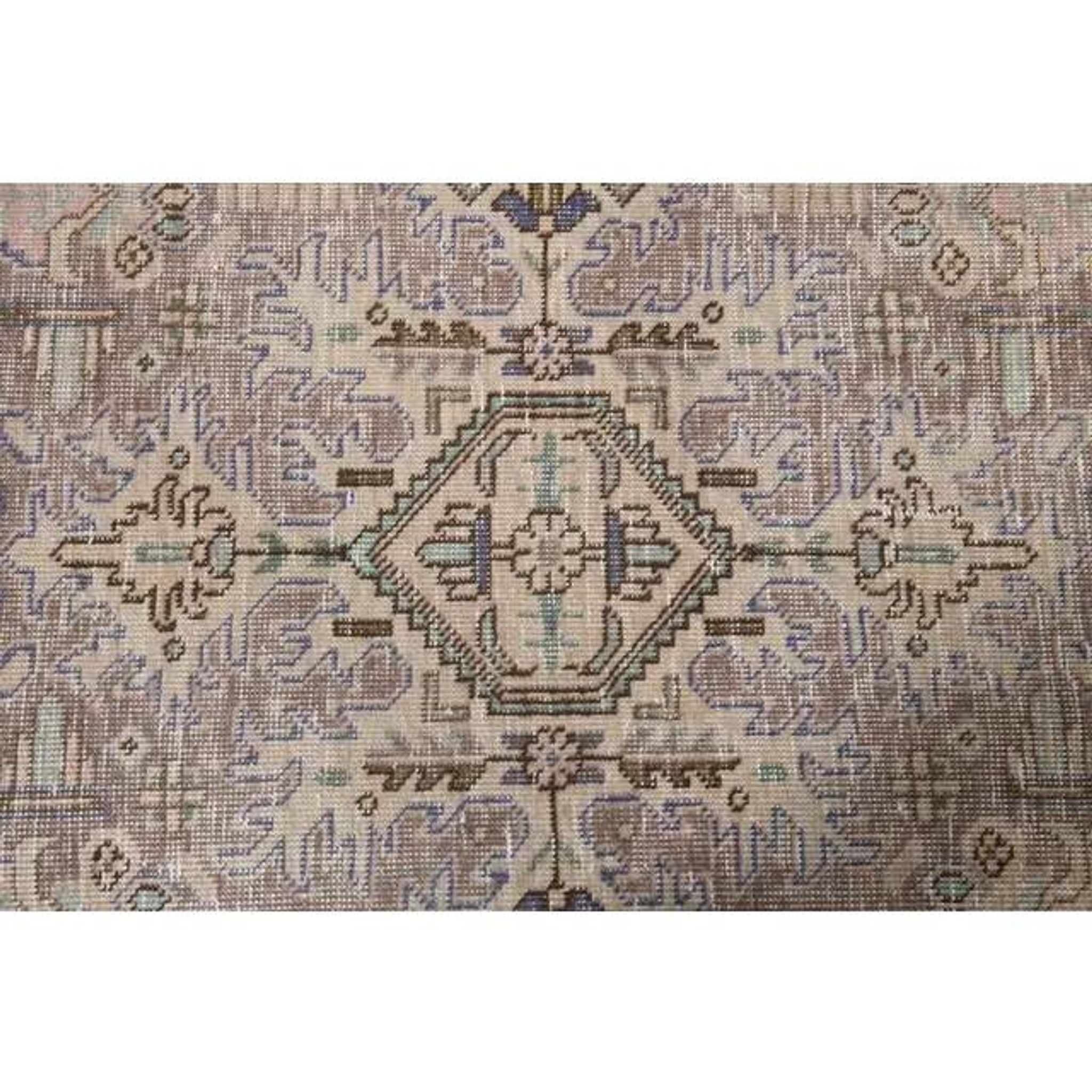 1970s Vintage Persian Handmade Wool Cotton Orange Area Rug 300x386