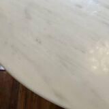 Saarinen table Knoll vintage 137 cm white marble