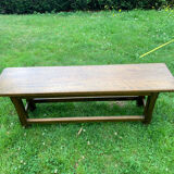 Oak farm bench