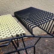 Side table / Magazine rack in the style of Mathieu Matégot - Vintage design