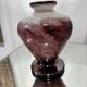 Blown glass round vase, signed Jean-Claude Novaro.
