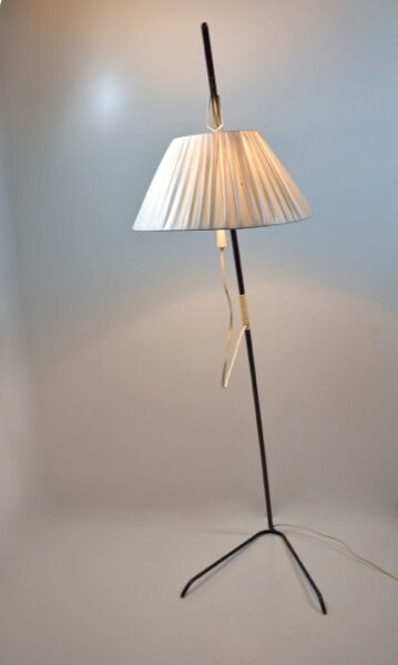 1950 vintage floor lamp by J T Kalmar