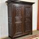 18th-century oak wardrobe
