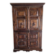 Vintage sturdy wooden storage cabinet / shelf / cupboard