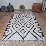 Mrirt handmade wool Berber rug 250 X 150 CM