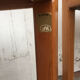 Set de 4 chaises en orme et cuir