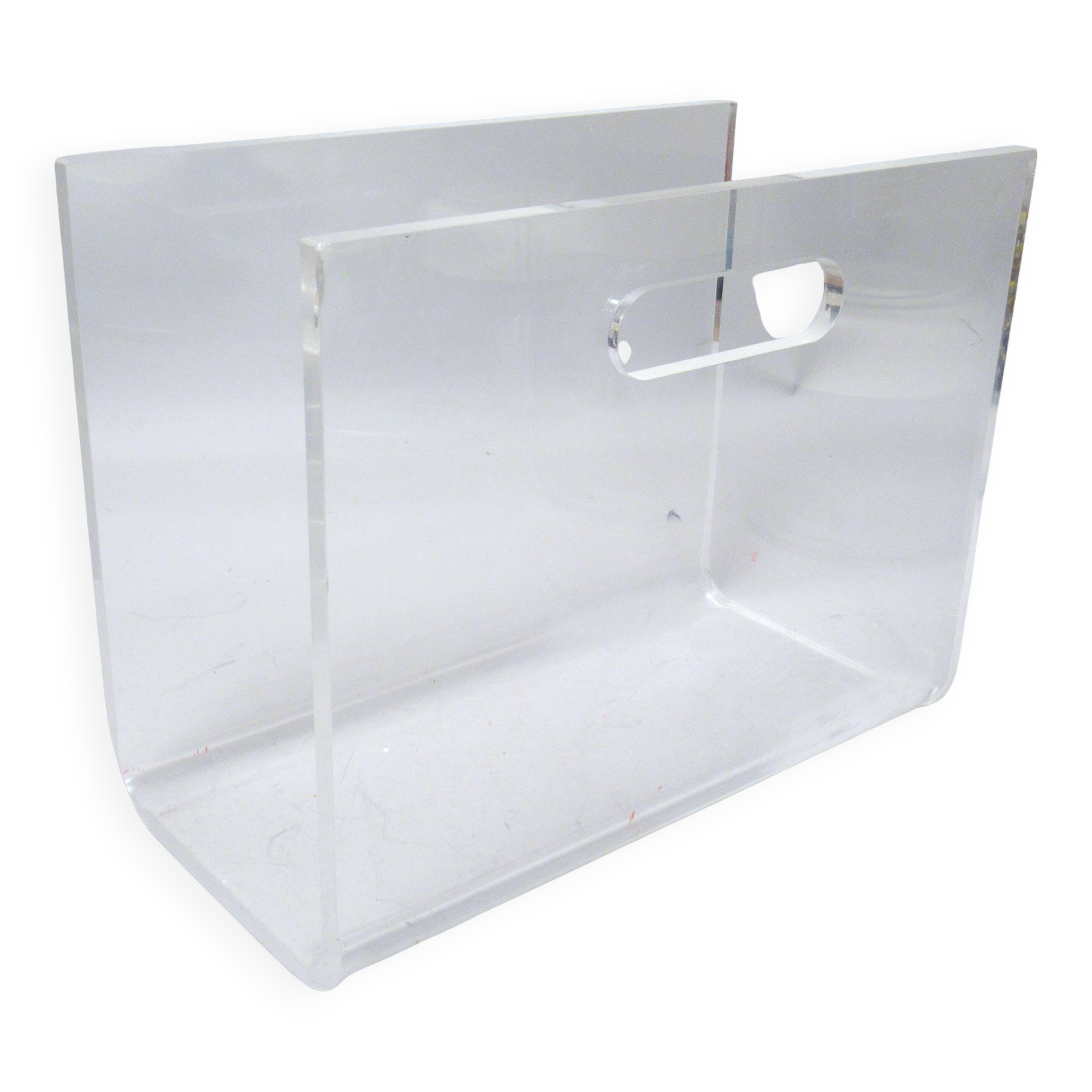 Porte-revue en plexiglas Années 70