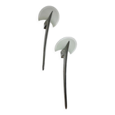 Pair of XXL "Alien" wall sconces by Taller Uno, Spain, 1970s