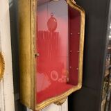 Golden wood display case