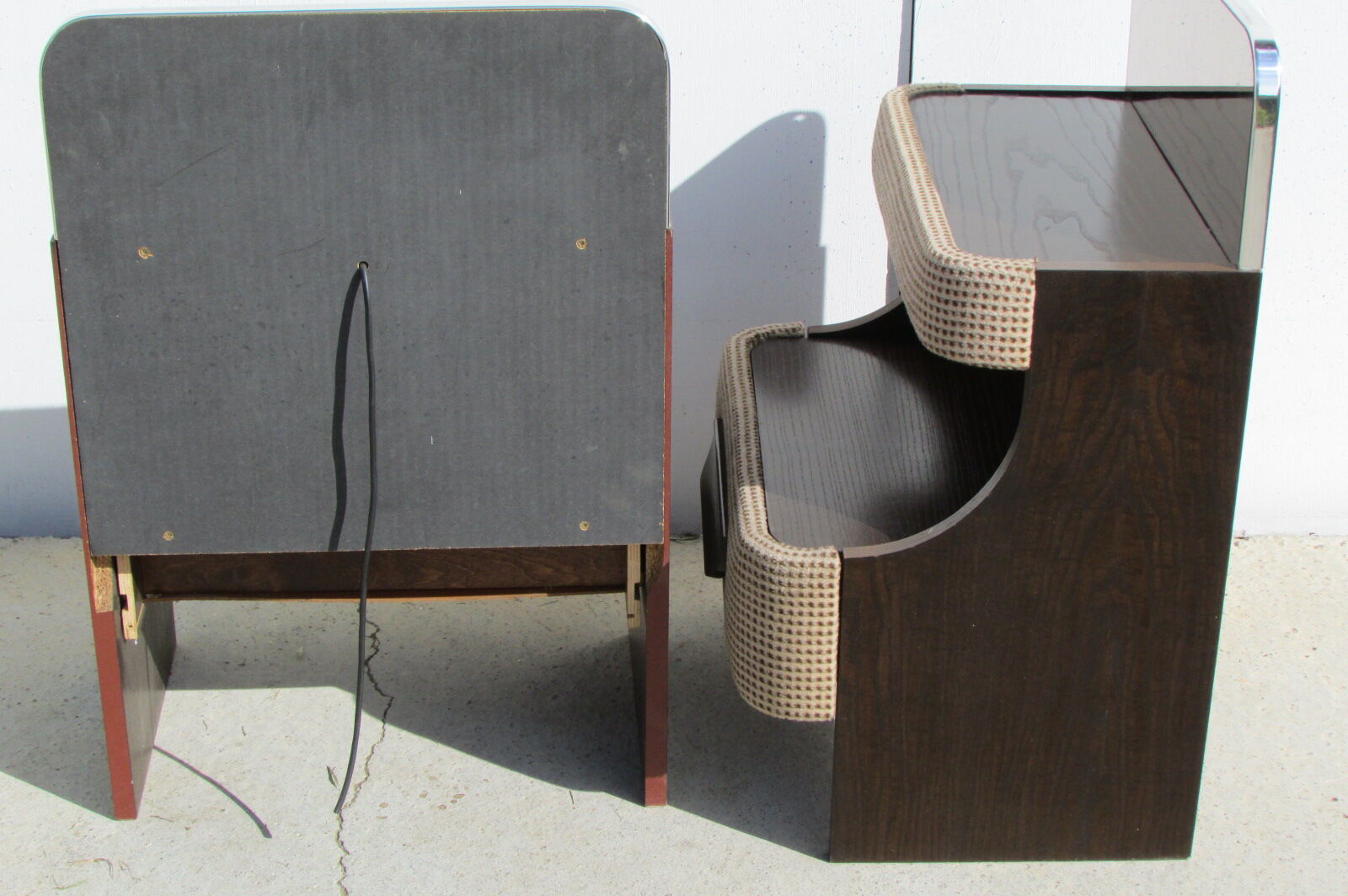 Pair of bedside tables vintage, 1970s