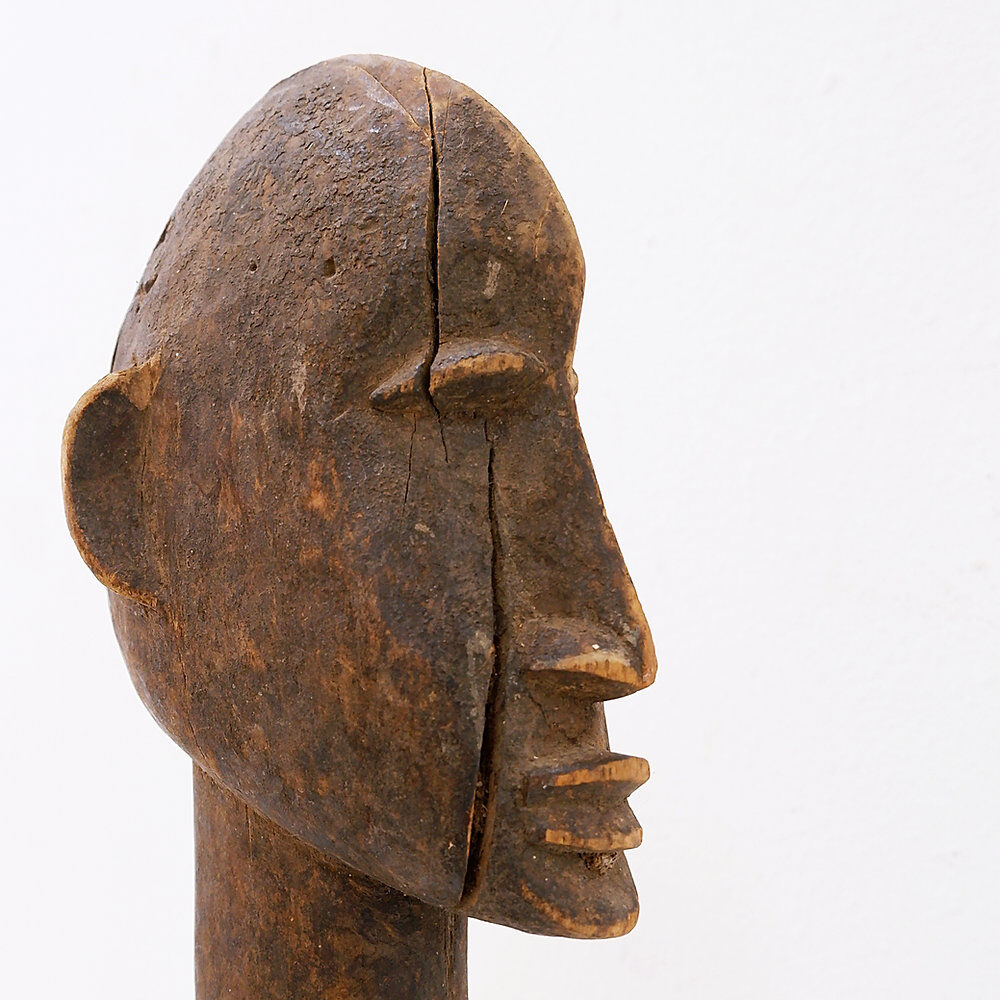 African Lobi altar head from Burkina Faso - 20th century