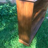 Walnut veneer shelf