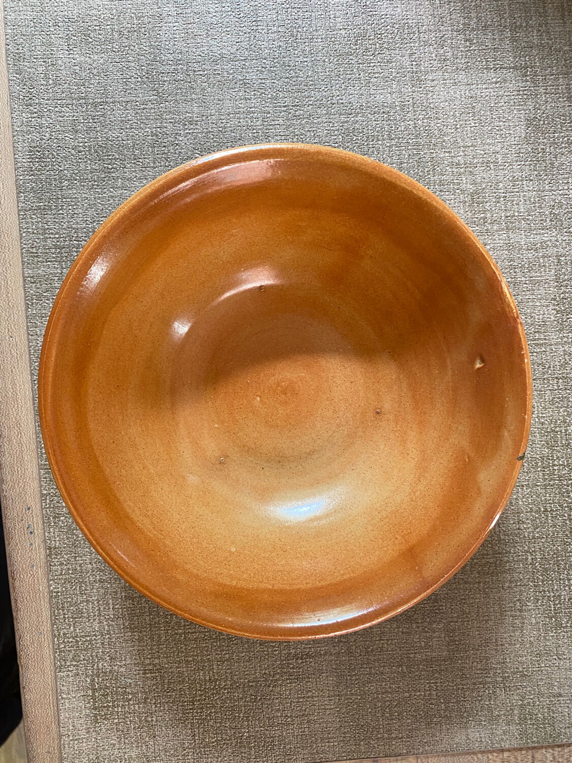 Nabel orange bowl plate