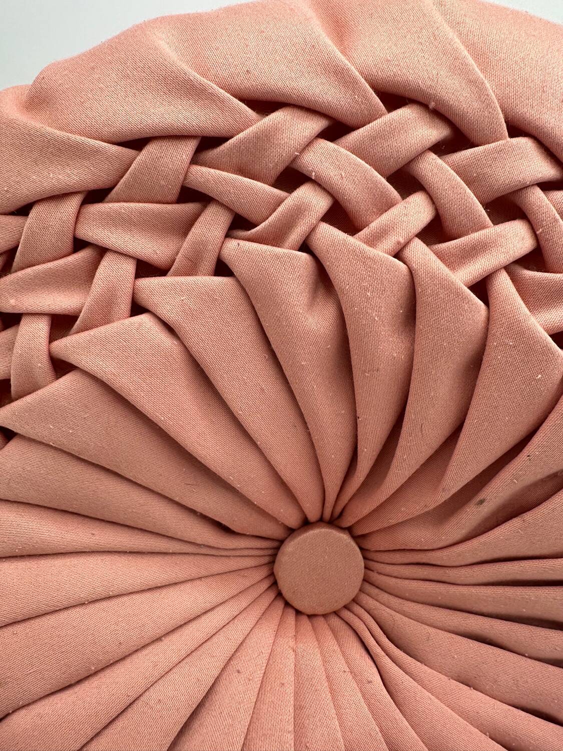 Coussin rond vintage