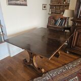 Mahogany veneer side table - 1900s period