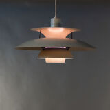 Vintage Danish PH5 pendant light by Poul Henningsen for Louis Poulsen