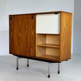 Mid-Century Bar Cabinet in Palissander, Belform, 1950s