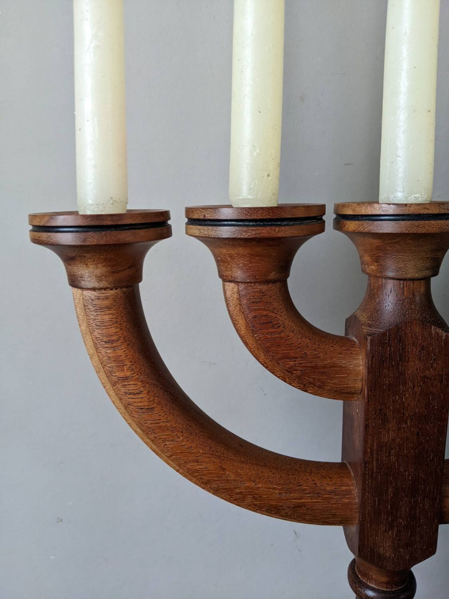 Chandelier en bois décoration campagne scandinave
