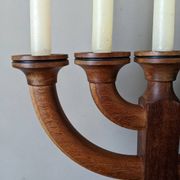 Chandelier en bois décoration campagne scandinave
