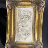 Marble bas-relief, Barbedienne Fondeur, Paris 1859