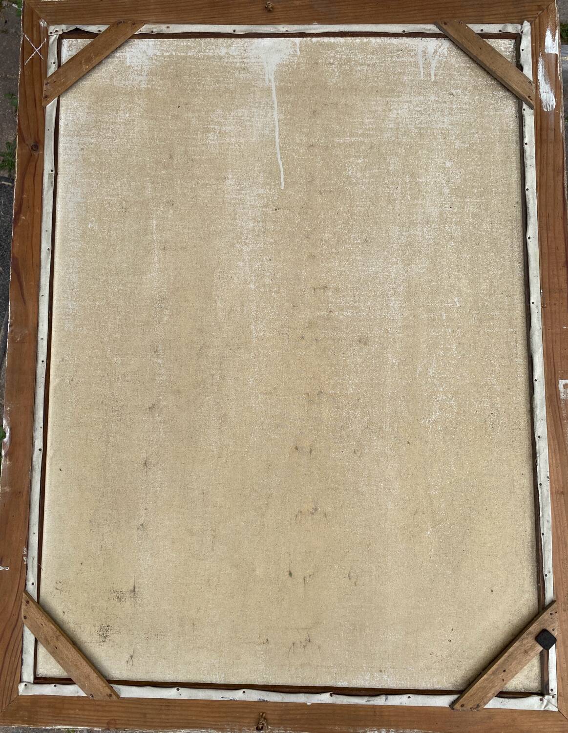 Large still life with pink flowers