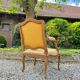 Fauteuil En Noyer D’époque Louis XV XVIII Eme Siècle
