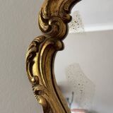 Miroir doré style baroque