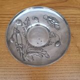 Christofle Gallia silver plated cup and saucer