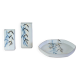 Vases et plat Royal Copenhagen par Ivan Weiss, Danemark