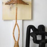 Italian Styled Rattan Floor Lamp